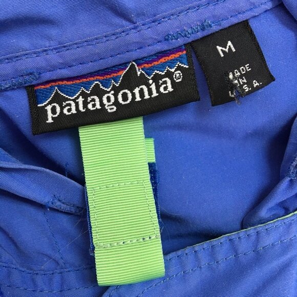 Patagonia Vintage Windbreaker Hoodie Pullover Jacket Size Medium - Picture 15 of 15